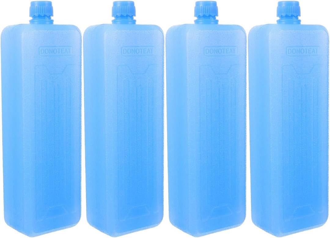 BESPORTBLE Ice Packs for Coolers: Reusable Ice Packs, Cooler Freezer Blocks for Cans Lunch Boxes Coolers Camping Picnics Beach Fishing Conditioner