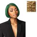Sensationnel Chicbob Lace Frontwig - Bob Unit 3 Face Framing Glueless Wig Wide 5 Inch Deep Part Synthetic Preplucked Hairline (DIRTYBLONDE)