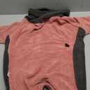 Fleece Dog Coat for Small Medium Dog,Pullover Pajamas Jumpsuit Bodysuit Puppy Coats with Legs, Pet Windproof Warm Cold Weather Jacket Full Body Vest Cozy Snowsuit Outfit Clothes (Pink, M)