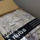 Area Rug 8x10 Washable Vintage - Soft Traditional Rugs for Living Room Large Non Slip Backing with Low Pile Farmhouse Oriental Retro Carpet for Bedroom Dining Room or Home Office - Light Brown