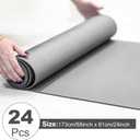 3 mm Thick Yoga Mat Bulk, Non Slip Exercise Workout Fitness Pad for Women Men, Gym Home Yoga Pilates, Easy to Clean, Sturdy PVC