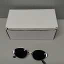 livho 2025 Trendy Oval Sunglasses - Stylish Polarized Shades for Everyday - Retro Metal Frames