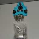 Hole Saw Set,15Pcs Diamond Drill Bits, Integrated Tile Hole Saw Kit, Coated Core Drill Bits with Hole Saw Guide Jig Fixture,Adjustable Centering Locator Suction Holder for Glass, Ceramics,Tile 6-50mm