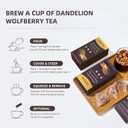 Ginseng Five Treasures Herbal Tea Bags, Traditional Chinese Herbal Blend with 7 Ingredients, Natural Tea for Women & Men (1 Pack)