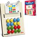 Smartivity Montessori Slide Puzzle I Color & Pattern Matching Toys for Kids 4 to 8 Years I Christmas, Birthday Gift for Boys & Girls I Preschool Educational Toy for 4, 5, 6, 7, 8 | Travel Friendly