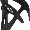 GXCROR Bike Water Bottle Holder, Durable Non-Slip Lightweight Universal Bicycle Bottle Cage for Mountain/Road Cycling Accessories (Black*1)