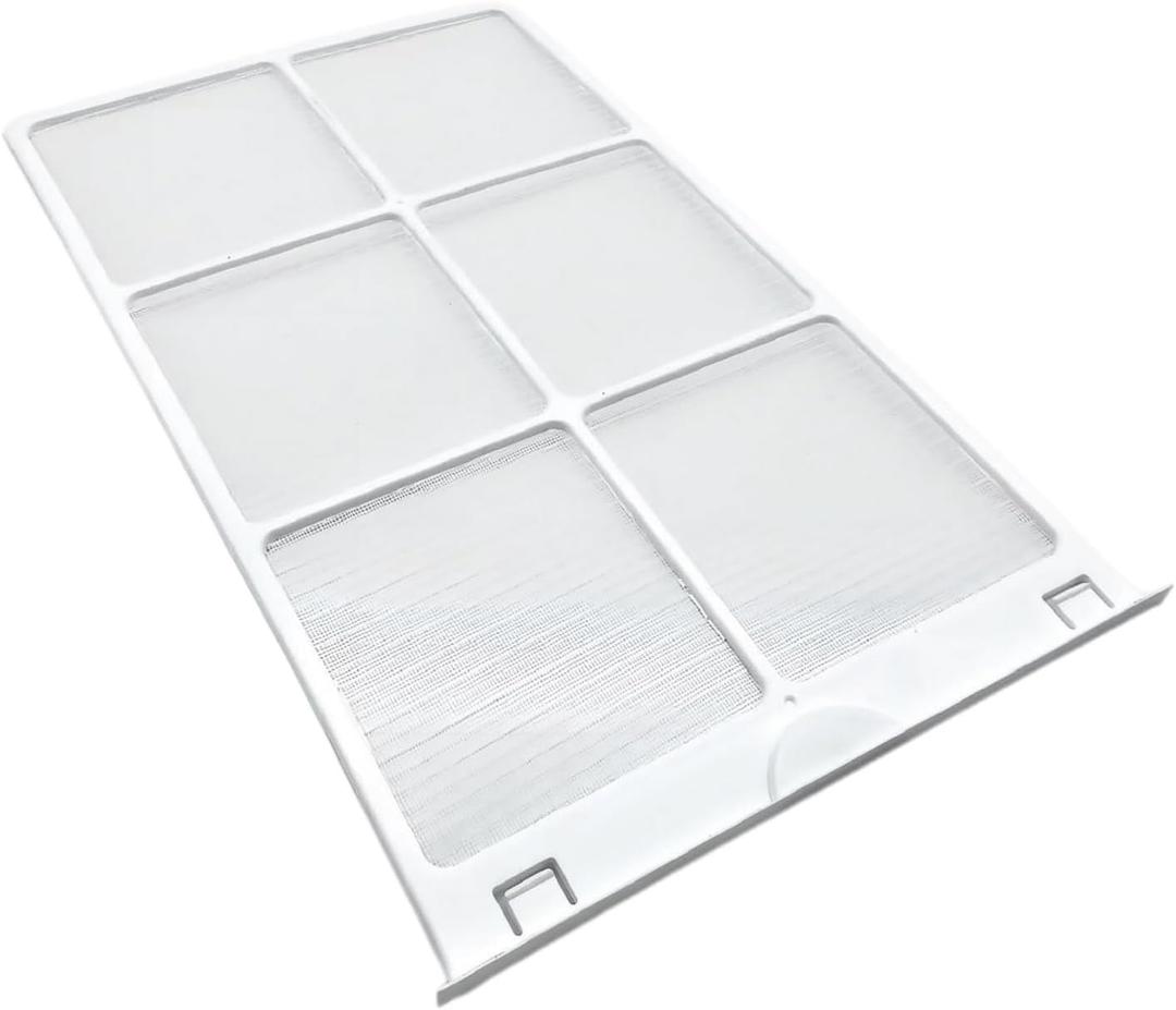 1 Pack WJ85X21746 Air Filter Replacement Parts for Room Air Conditioner Compatible with AHQ06LYW1,AHQ06LYQ1,AHR05LWQ2,AHR05LWQ2,Replaces A0010209471,AP6280063,White