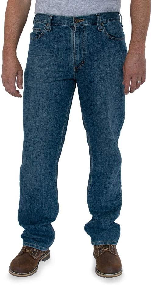 Carhartt Men's Relaxed Fit Holter Jean, Frontier, 35 x 32