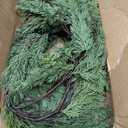 6FT Artificial Christmas Garland, Cedar Garland -Real Touch Greenery Cypress Pine Garland for Mantle Table Railing Fireplace Indoor & Outdoor Christmas Decorations