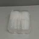 UVHJW 20 Set Reusable Snack Containers, 2-Compartment Dipping Containers with Lid for Refrigeration, Portion Control, Outdoor Takeaway Sauce Dip Case