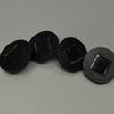 Solar Light Replacement Top 4 Pack Used to Replace Broken Solar Lantern Parts It Works with Openings from 2.45 Inches All The Way Up to 3.3 Inches