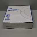 TheDeco 9 inch Pool Lights for Inground Pool, 54W 19 Color Changing Led Underwater Swimming Pool Light with Controller & APP Control, 120V 5500LM IP68 Waterproof Spa Light 100FT Cord (100 FT)