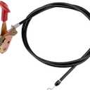 Ximoon 290-348 Mower Throttle Cable Replacement for Stens 116-1972 Throttle Control Cable, 52 inch Mower Cable Replace for Exmark Throttle Cable Compatiable for Exmark Lazer Z AS E S X Z Series