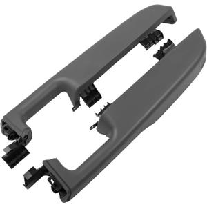 12472876 Front Driver & Passenger Side Door Armrest Handle for 1999-2006 Chevy Suburban Silverado Sierra Tahoe Avalanche Escalade & GMC Yukon, Front Left & Right Door Arm Rest with Handle, Light Gray