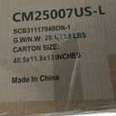 9 FT Pre-Lit Christmas Tree, Snow Flocked Hinged Xmas Tree with 1498 Branches Tips & 550 LED Lights, Metal Stand, Artificial Pine Lighted Holiday Tree for Home Office Decorations