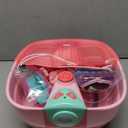 Kids Foot Spa & Nail Kit - Kids Spa Day Kit for Girls with Mask Foot Bath and Nail Dryer - Manicures Pedicure Toy Kit Nails Art Salon Girl Stuff - Christmas Birthday Gifts for 6 7 8 9 10-12 Year Old (Large Size)