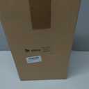 50 Pack 14 oz Clear Plastic Cups with Lids and Straws, Includes Paper Lid Liners, Disposable Crystal Iced Coffee Cups with Lids for Coffee Smoothie, Milkshake, Cold Drinks (black)