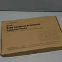 KeaBabies Baby Hand and Footprint Kit - Clay Handprint Keepsake Frame, Newborn Nursery Picture Frame, Personalized New Mom Gifts for Baby First Christmas Shower (Alpine White) (Duo Frame, 13" x 7.8")