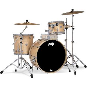 PDP Concept Maple 3-Piece Rock Shell Pack, Natural