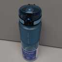 32oz Water Bottle with Chug Lid, Frosted & Clear Tritan BPA-Free, Leakproof, Wide Mouth, Portable Sports Water Bottle for Gym, Office, Travel, Outdoor (Dark Teal)