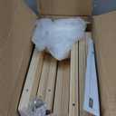 OOOK Montessori Weaning Table and Chair Set, Kids Activity Table and Chair Set with Fence for Read, Play Toys, Snack Time, Step Stool, 1-3 Year Old Kids Montessori Furniture