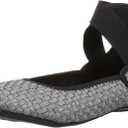 Bernie Mev Girl's Monica K Ballet Flat (1 Little Kid, Pewter)