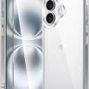 FNTCASE for iPhone 16 Plus Case: Clear Phone Cases Compatible with Magsafe Slim Anti Yellowing Military Grade Drop Protection Rugged Shockproof Protective Transparent Cell Phone Cover (B-Clear)