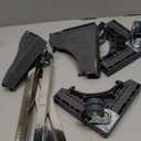 W B D WEIBIDA Appliance Dolly Cart with 4 Locking Twin Wheels Mini Fridge Stand Adjustable Furniture Mover Mobile Roller Base for Washing Machine, Dryer, Refrigerator, Laundry Pedestal (GREY)