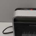 ROSEKM Space Heaters for Indoor Use, 1500W Portable Electric Heater with Thermostat, Ceramic Heater for Room Bedroom Office Under Desk with 3 Heating Levels, Safe Tip-Over Protection