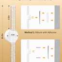 White Rechargeable Wall Sconces Set of 2, White Battery Operated Wall Sconce Set with Remote & Touch, Wireless Wall Sconces Set of Two for Bathroom Bedroom Living Room Decor