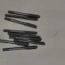 Uniball Vision Rollerball Pen - 12 Pack, Blue Pens, 0.5mm Micro Tip Size - Smooth Writing Japanese Pens, School Supplies