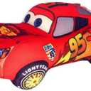 Movies Cars McQueen Plush Toy Car Pillows Birthday Christmas Kids Gifts (13.8inch McQueen A)