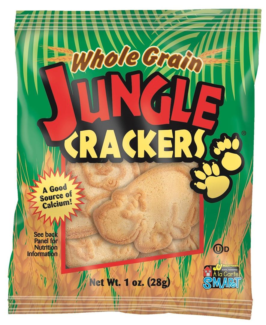 Readi-Bake BeneFIT Whole Grain Jungle Animal Cracker Snacks, Fun-To-Eat Single Serve Pouches, No Artificial Colors or Flavors, 1 Ounce (Pack of 200) BBD 02/2026