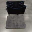 PetsHome Dog Car Seat for Small Dogs, Detachable Washable Pet Booster Seat with Storage Pocket, Breathable Mesh, Safety Leash, Adjustable Straps for Small Pets Up to 25lbs-Black