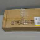 Glasseam Pedestal Glass Vase for Flowers, 7.5in Tall Compote Vase Set of 3, Crystal Clear Vases for Centerpieces, Ribbed Decorative Vases for Home Decor, Cute Footed Urn for Living Room Decorations (Large)