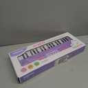 Keyboard Piano for Kids, BIGFUN 37 Keys Toddler Piano Multifunction Music Educational Instrument Toy, Electronic Kids Keyboard for 3-7 Year Old Girls and Boys (Purple)