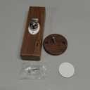 Wall Lights Battery Operated Wooden,Magnetic Wall Sconces Rechargeable,Adhesive Wall Lights for Bedroom,Dimmable Wall Mounted Bedside Lamp,Cordless Battery Wall Sconce for Bedroom Reading (1Pack-Touch Control)