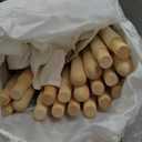 Betterhood 7' Large Teepee Tent for Adults, Play Tent with Carry Bag, 5 Sides Canvas Kids Teepee Tent Indoor & Outdoor Tents for Party, Wedding, Photo Prop, White