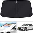 KUST Windshield Sun Shade for Mercedes-Benz EQS Accessories 2022-2024 2025 Sunshade Window Sun Visor Protector Foldable Blocks UV Rays Keep Your Car Cooler