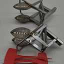 Mole Trap Scissor 2 Pack, Upgraded Mole Traps for Lawns That Kill Best, Galvanized Steel Mole Killer, Easy Step Setup (2 PACK Jawed Scissor)