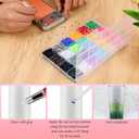 24000Pcs 24 Colors Resin Jelly Rhinestones for Bedazzling, Multicolor 3mm Flatback Gems for Diamond Art 3Pcs Jewelry Glue for Bedazzled Nail Art Makeup Crafting Book Shoes