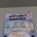 Windshield Sun Shade for Hyundai Sonata 2020-2026, Car Front Window Sunshade with 240T Sun Visor Protector Blocks UV Rays Heat Sun Shield Accessories