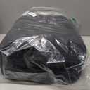 GOFORIT Chair Cushions Set of 2,Tufted Shredded Memory Foam Chair Pads, Non-Slip Seat Cushions with Removable Cover, 16'' x 16'', 2Pack,Black