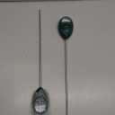 XLUX Long Probe Deep Use Soil Moisture Meter Sensor, Water Monitor Indicator, Hygrometer for Outdoor Indoor Large Pot Plants, Flower, Gardening, Farming, 2 Pack