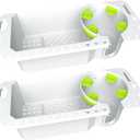 Boat Cup Holder with Rubber Tab, Universal Boat Storage Organizer - 2 Ways Installation: Drill or Adhesive