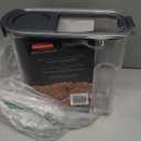 Rubbermaid Brilliance Airtight Cereal Food Storage Container, Shatterproof, BPA-Free and Dishwasher-Safe, 32oz Capacity (18 Cup)