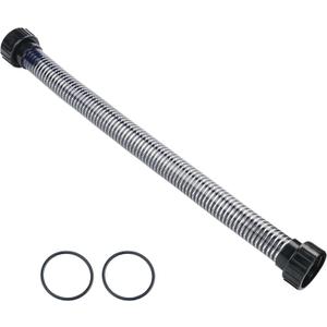 155710 Pool Pump to Filter Hose Assembly for Pentair Sand Dollar and Sta-Rite Cristal-Flo II Filter compatible with Pool and Spa Sand Ground Pool Pump to Filter Hose (30" Length)