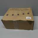 Brightever Outdoor String Lights 150FT, Patio Lights with 75+2 Dimmable ST38 Shatterproof LED Bulbs, Vintage Edison String Lights for Outside, Waterproof Bistro Lights for Halloween Backyard 2700K (150FT-Warm White, Black Wire)