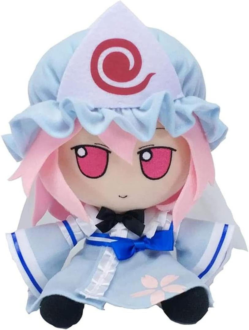Anime Plush Doll Stuffed Doll Figure Doll 22cm 9" (Saigyouji Yuyuko)