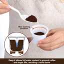 12Pods Disposable K Cups Compatible With Keurig 1.0and2.0 DIY Fillable Coffee Pods Empty Coffee Filter DIY Tea Pods